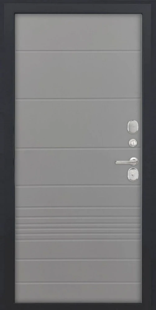 Входная дверь ДвериПРО L-45 ФЛ-700 (10мм, ясень грей) DPRO204434 внутренняя сторона