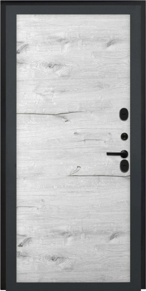 Входная дверь ДвериПРО Д-68 Без фрезеровки Дуб арктик горизонт DPRO226450 внутренняя сторона